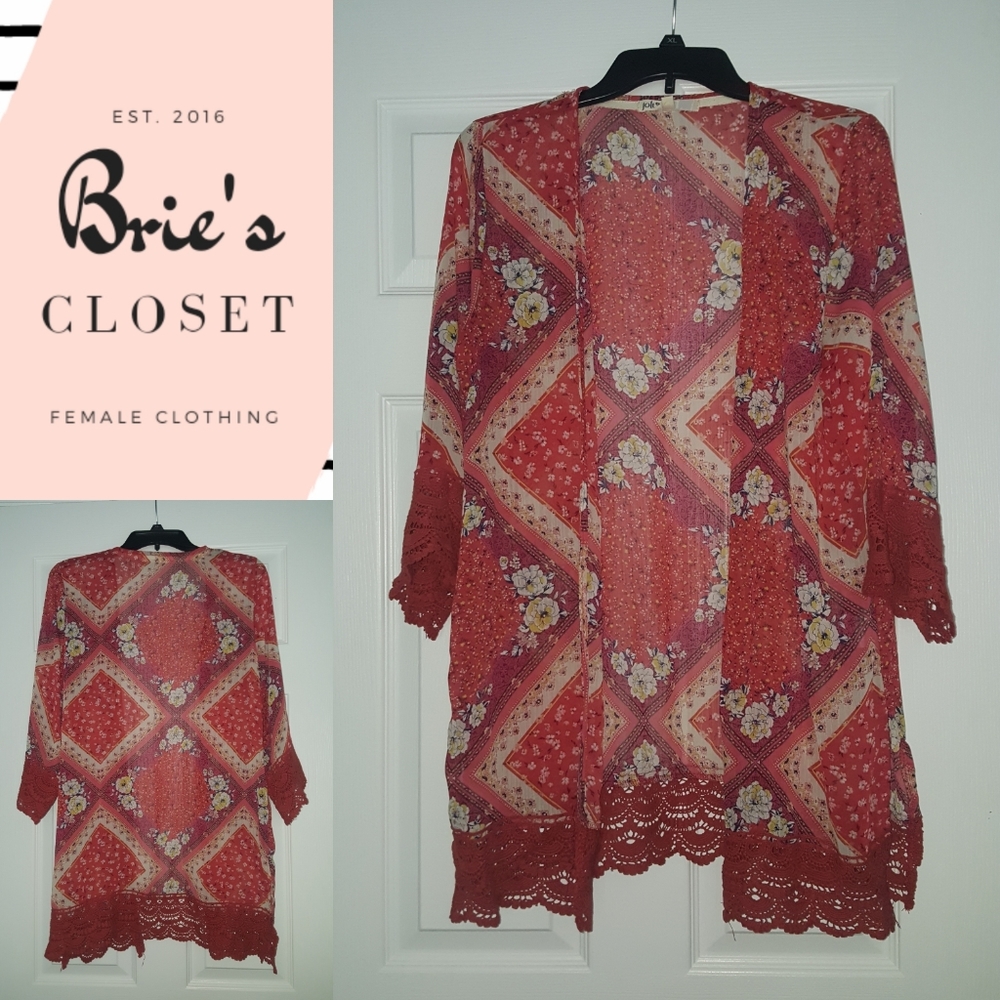 Light Floral Cardigan